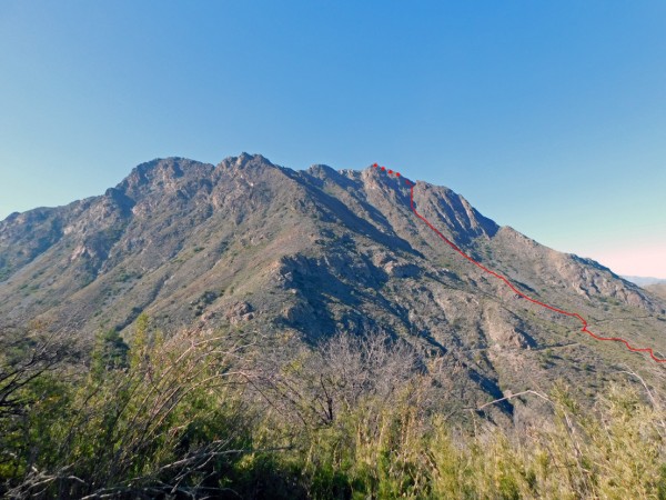 Vista general de la ruta