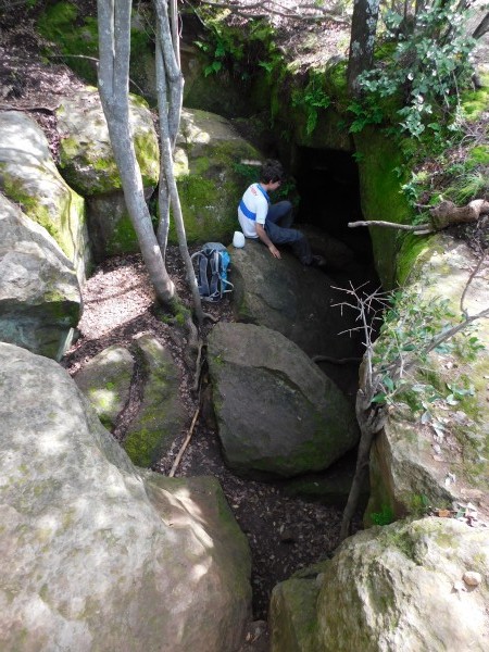 Entrada a la caverna