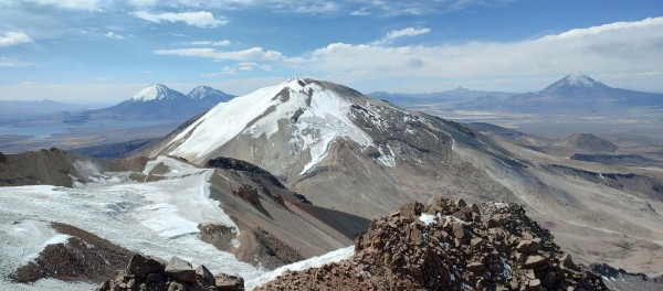 Desde cumbre Capurata