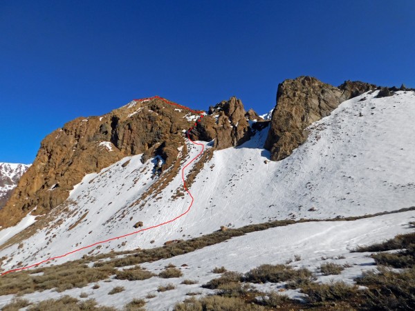 Vista de la ruta