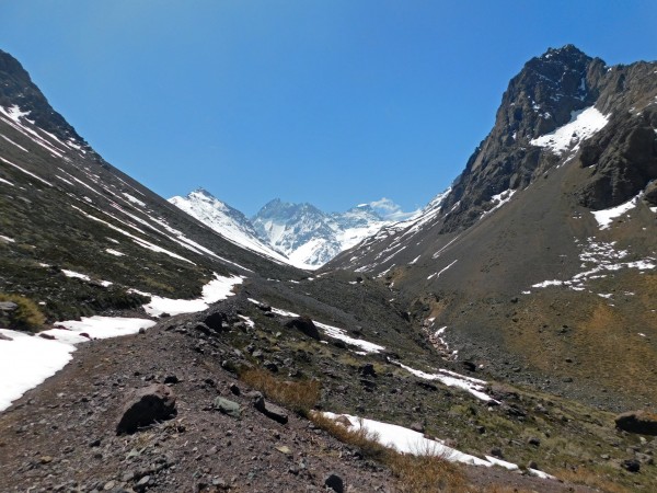 Entrando a la quebrada del Rabicano