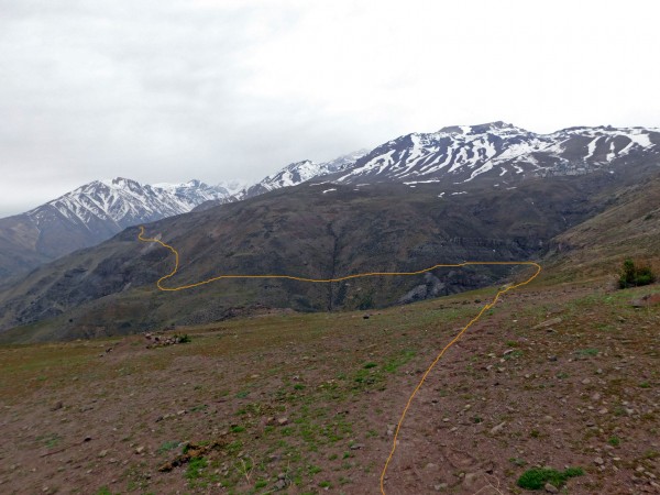 Vista general de la ruta