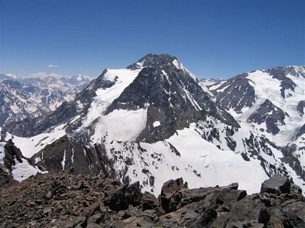 Mesón Alto desde cumbre del Morado