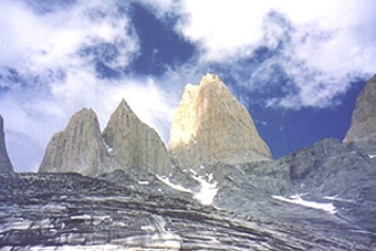 Cara oeste torre norte Cara oeste torre norte