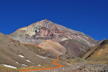 Cara Oeste desde Escarchales Cara Oeste desde Escarchales