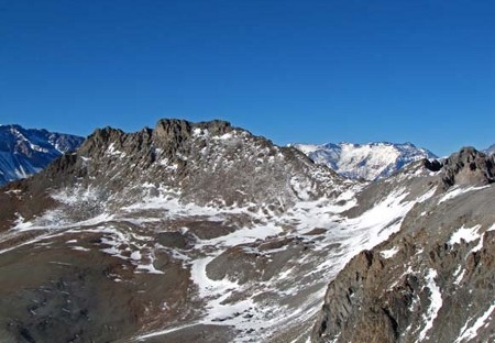 Chancaca desde la cumbre falsa