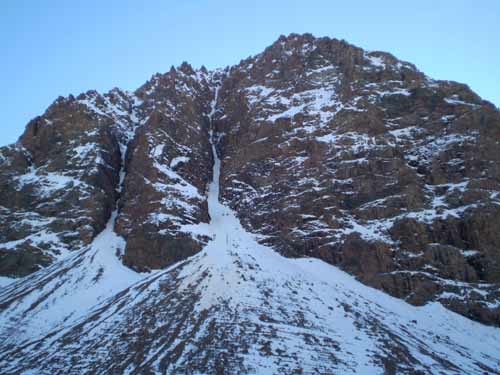 Cara Sur Cerro Chacaya
