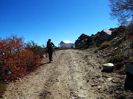 Llegando a la cumbre