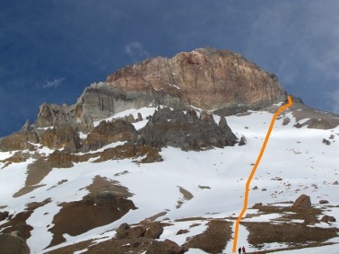 Amarillo desde el campamento