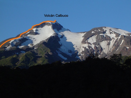 Cara Sur Calbuco