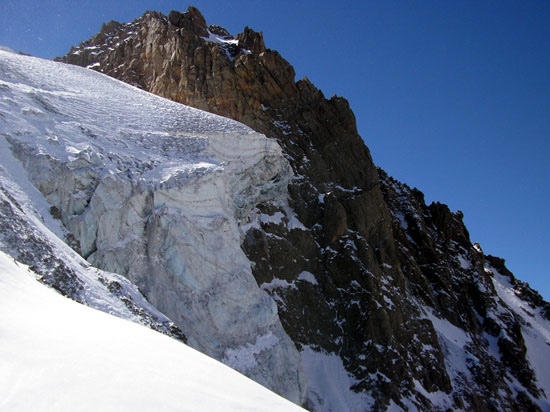 Glaciar Colgante Cerro Panamericano.