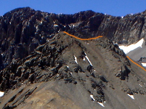 Punta Santiago desde la Punta Hermandad.