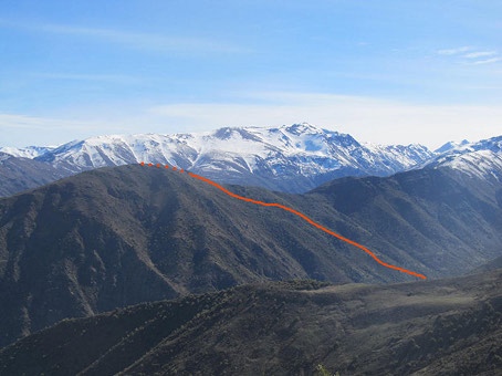 Panorámica Ruta Cara Este-Yerba Loca Panorámica Ruta Cara Este-Yerba Loca
