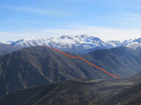 Panorámica Ruta Cara Este-Yerba Loca