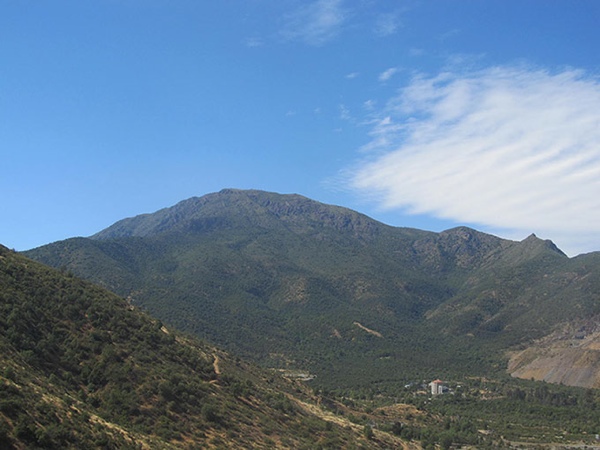 Bustamante desde Cuesta Lo Prado