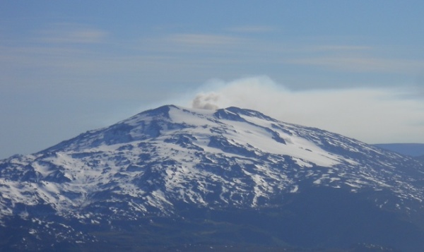 Erupcion Copahue 2012