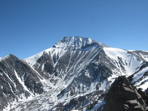 Plata desde la cumbre del Franke.