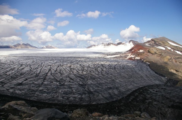 Vista del Glaciar Sollipulli