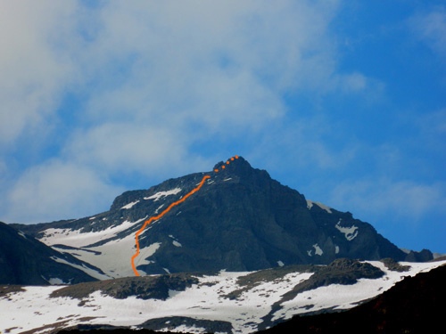 cerro Cinco Mil. cerro Cinco Mil.