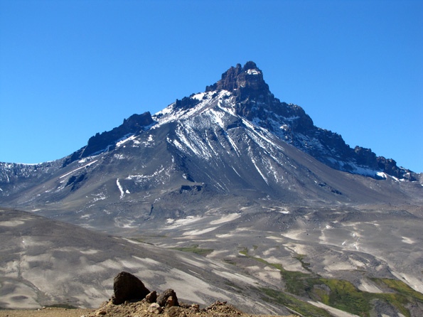 Campanario desde el paso Pehuenche