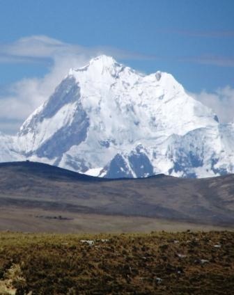 Yerupajá desde la carretera a Huaraz