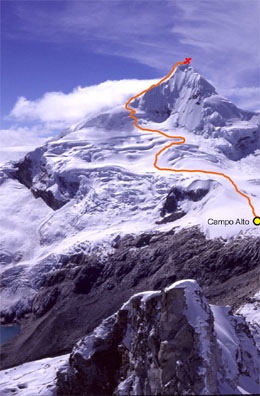 Ruta Normal Tocllaraju Ruta Normal Tocllaraju