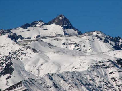 El Sordo Lucas desde el Alto Huemul