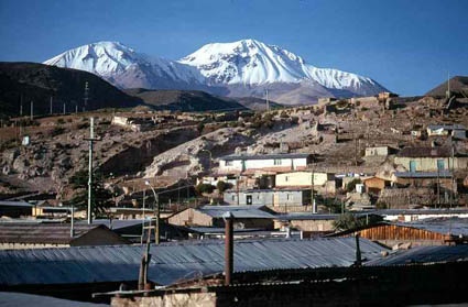 Cerros Ancoma y Taapacá