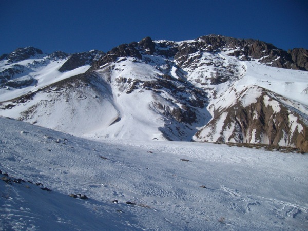 Cara Oeste Cerro Rubillas Sur