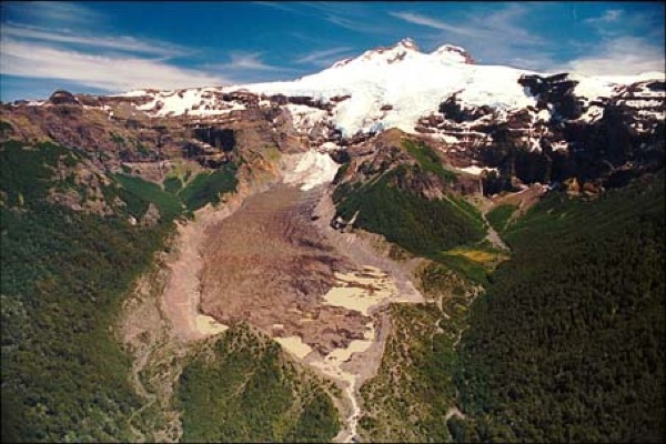 Tronador, glaciar Manso y ventisquero Negro