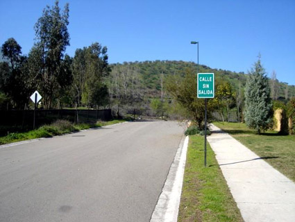 Acceso al cerro Guanaco