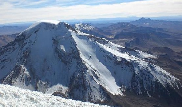 Pomerape, Cara Sur desde Parinacota