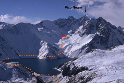 Aproximación Cerro Pico Negro